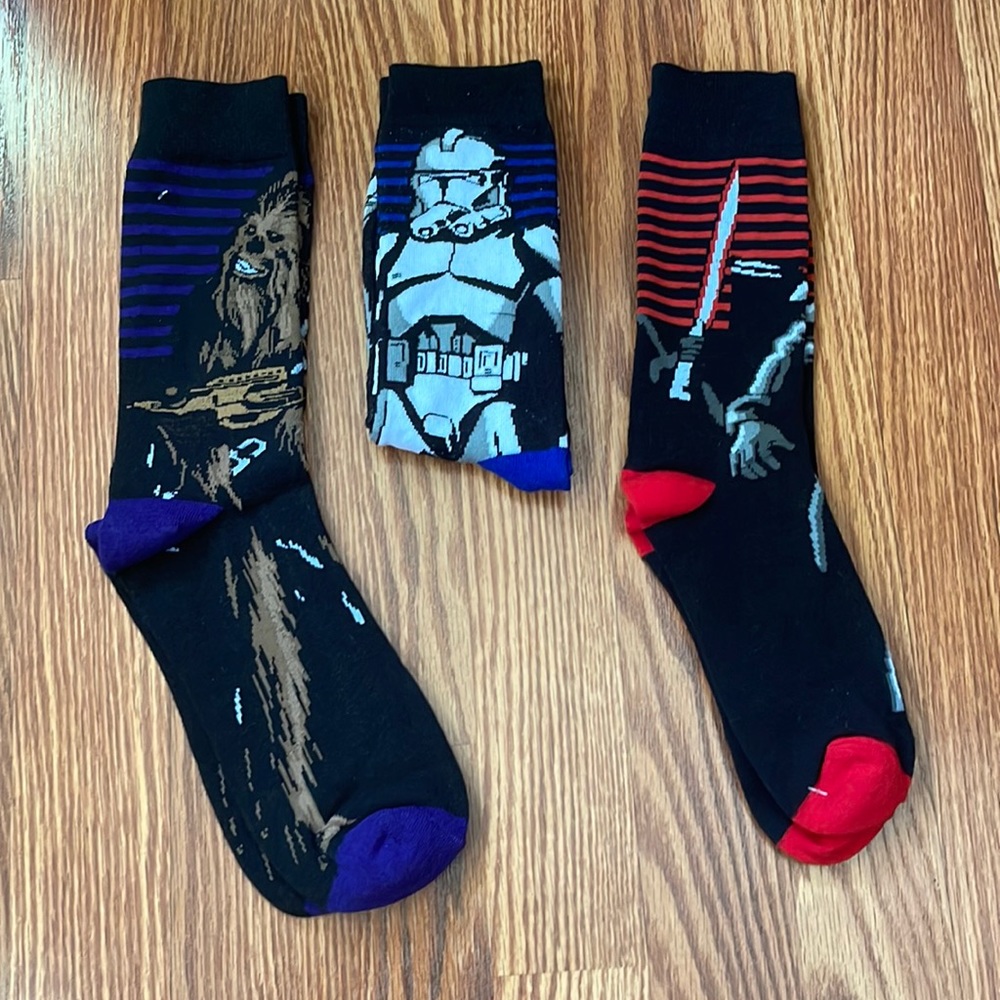 Brand new mens Star Wars socks